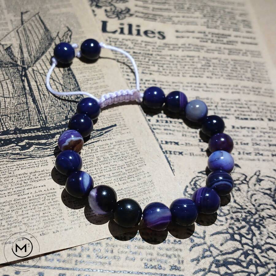 دستبند عقیق ماداگاسکار 