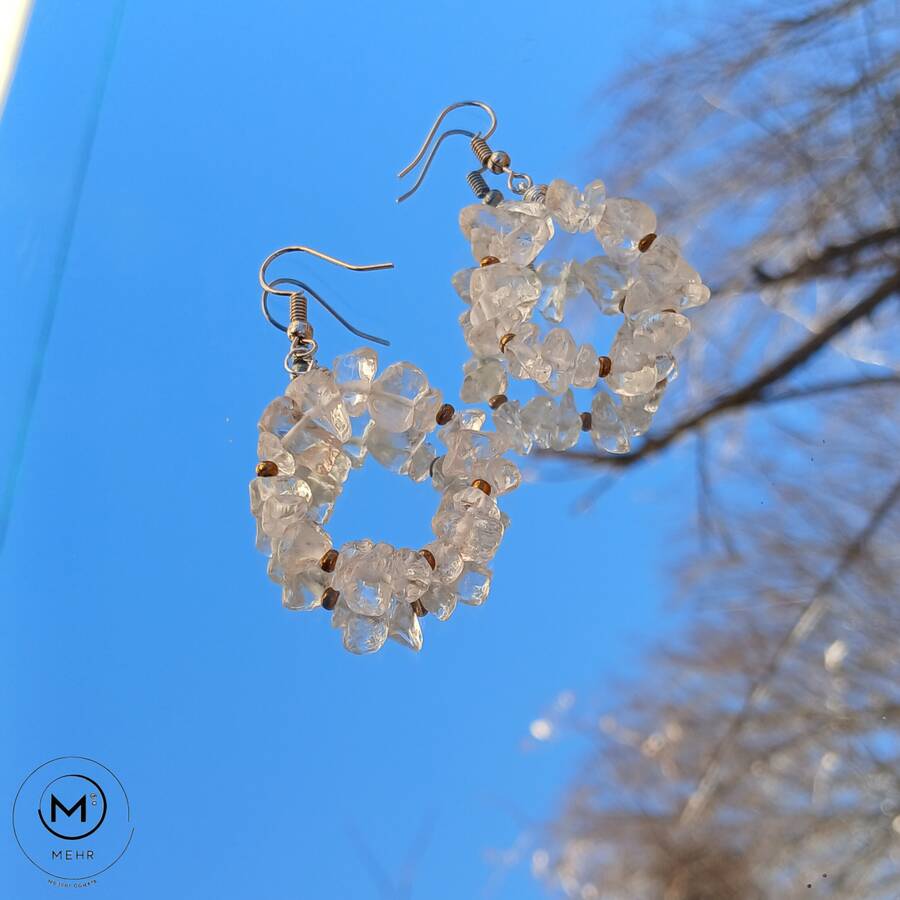 گوشواره کوارتز چیپسی