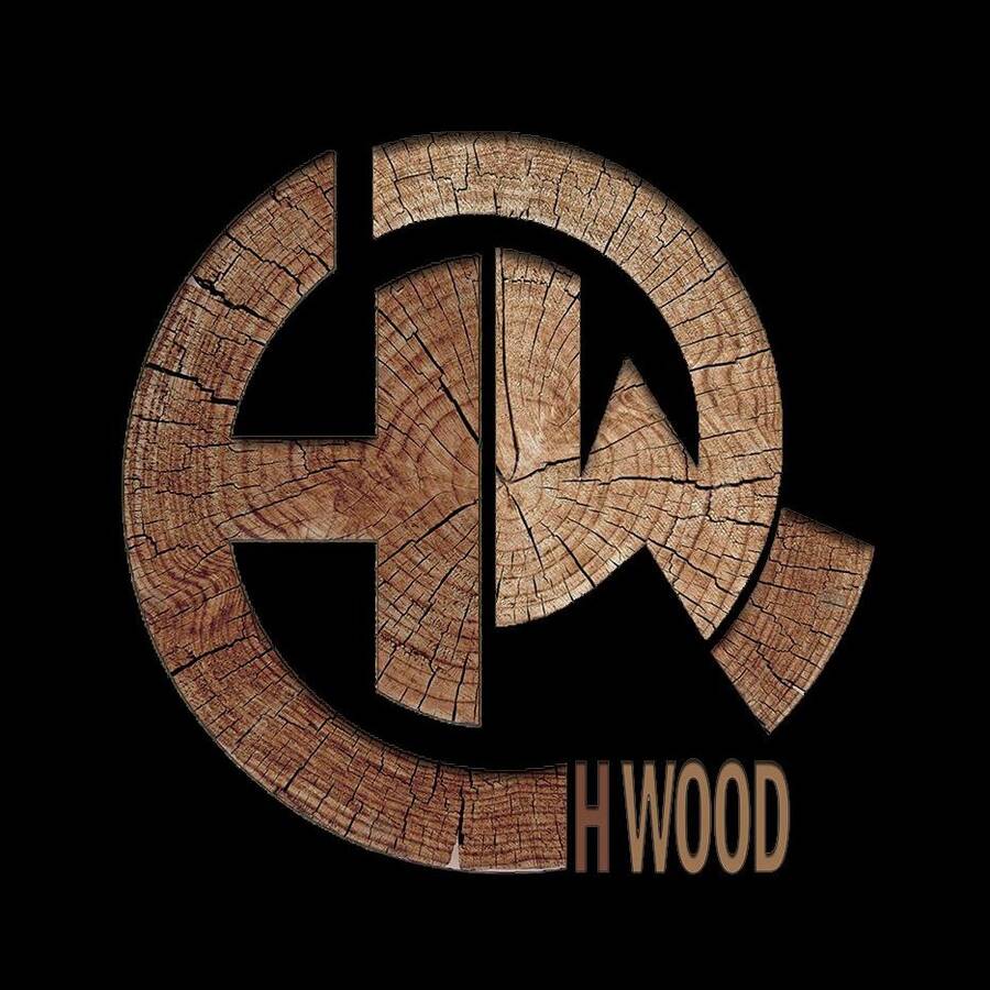 لوگو مجسمه دکوری و کاربردی چوبی